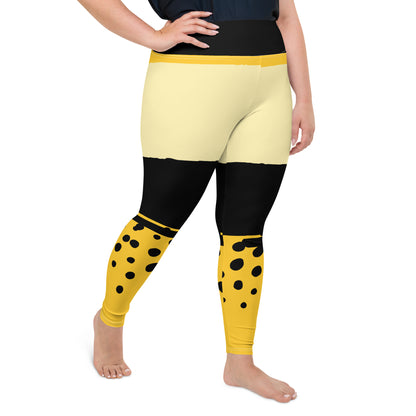 I AM ENOUGH All-Over Print Plus Size Leggings