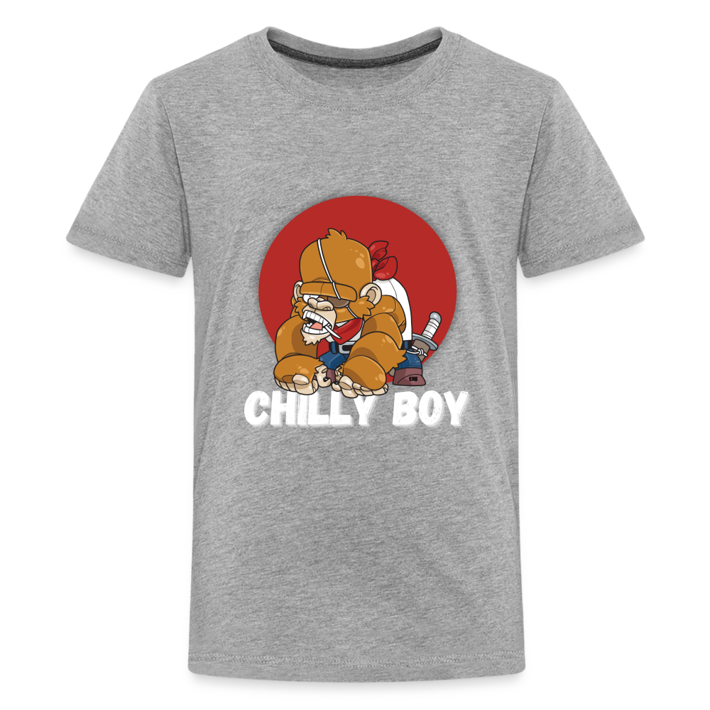 Chilly Boy Kids' Premium T-Shirt - heather gray