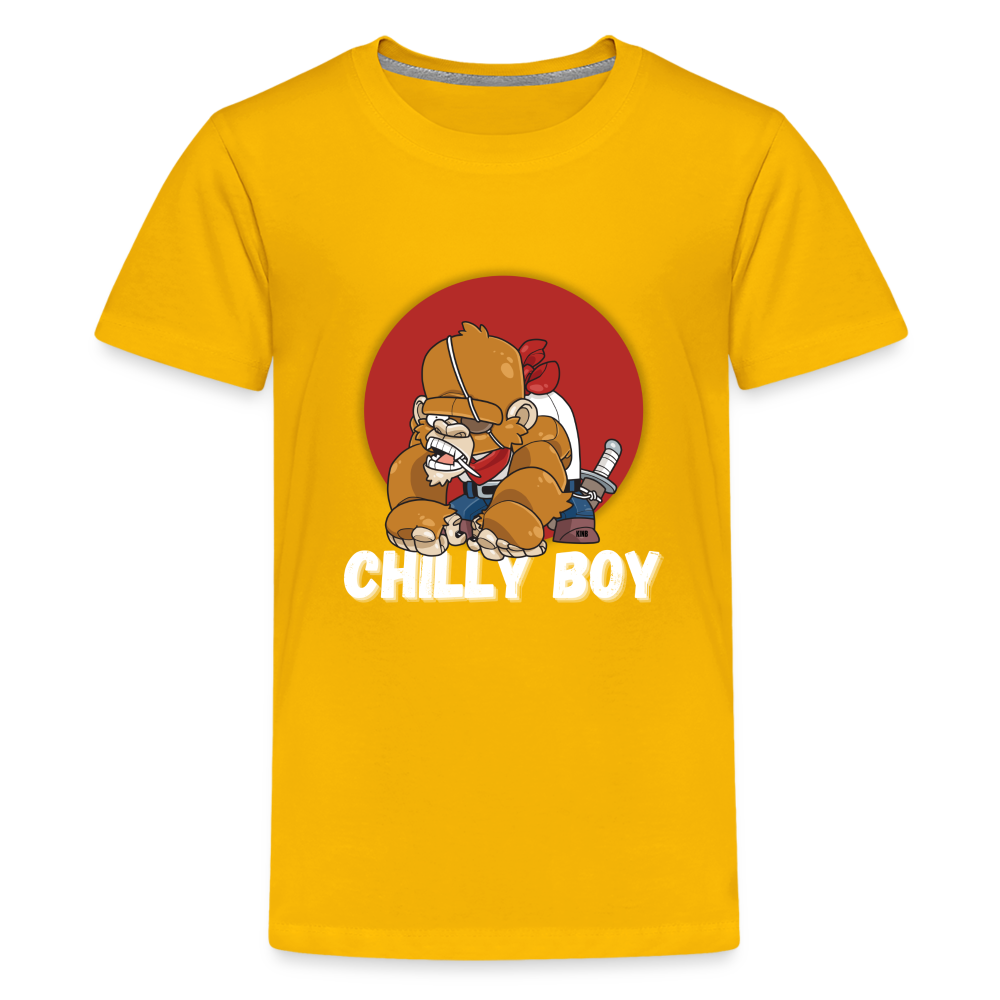 Chilly Boy Kids' Premium T-Shirt - sun yellow