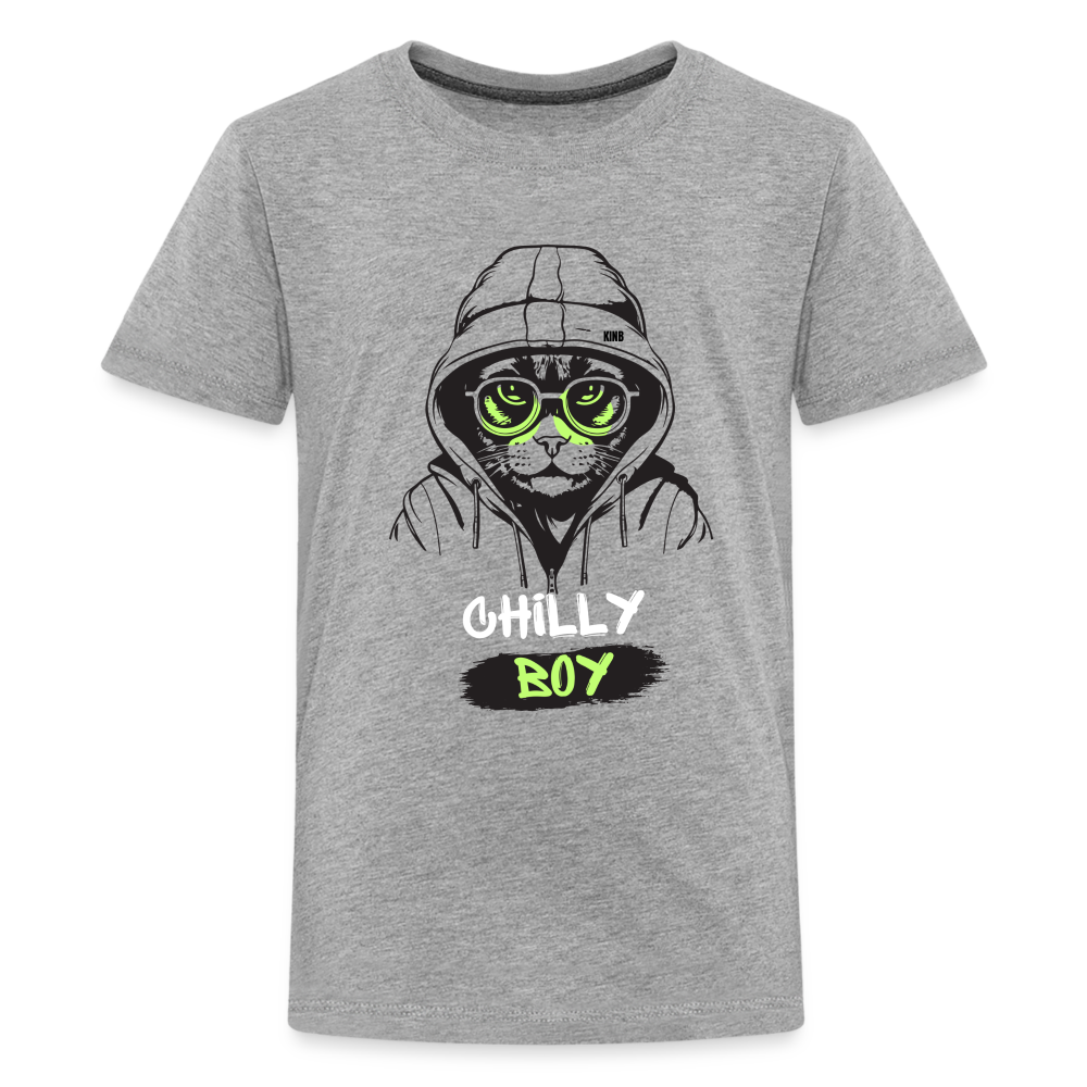 Chilly Boy Kids' Premium T-Shirt - heather gray