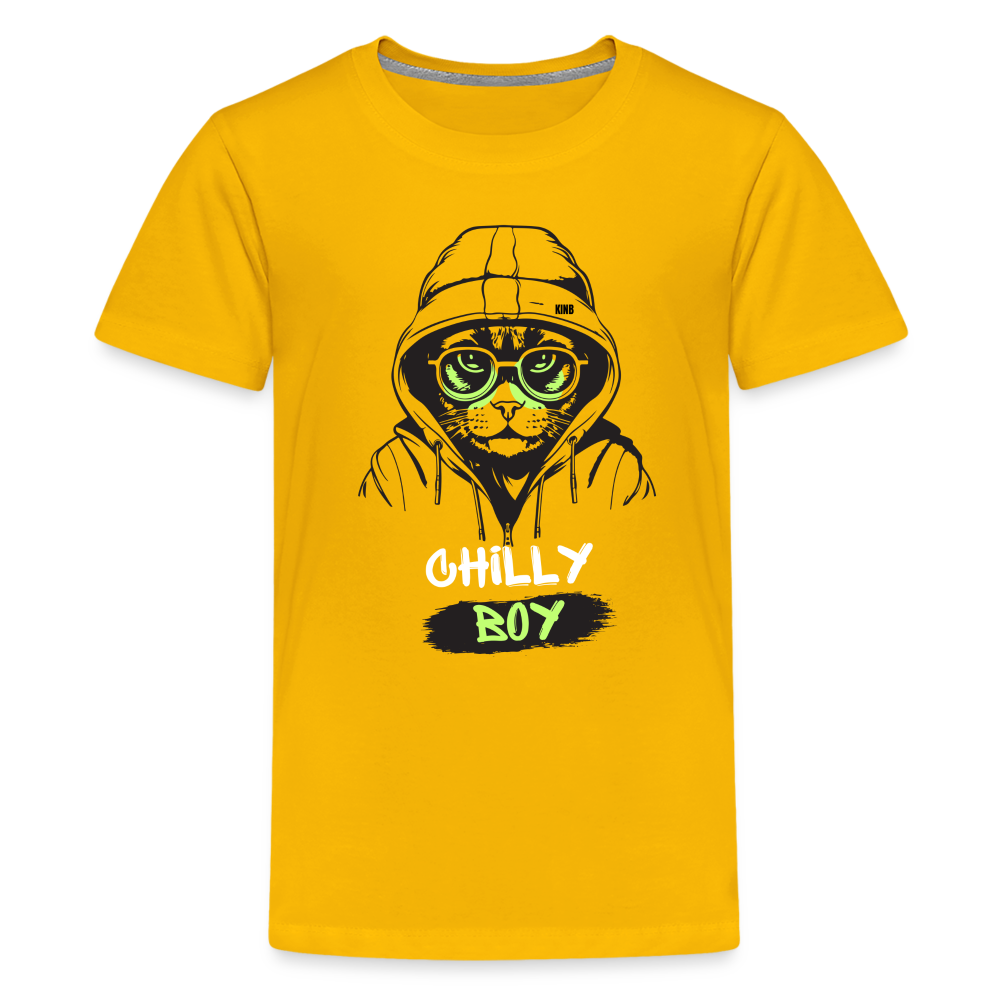 Chilly Boy Kids' Premium T-Shirt - sun yellow