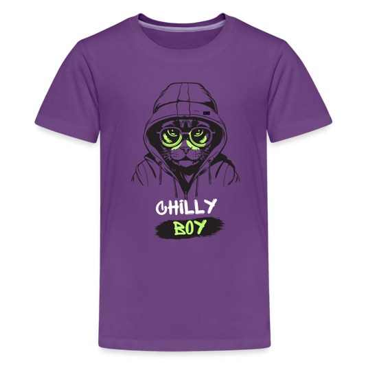 Chilly Boy Kids' Premium T-Shirt - purple