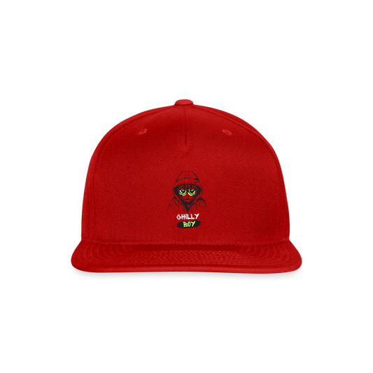 Chilly boy Snapback Baseball Cap - red