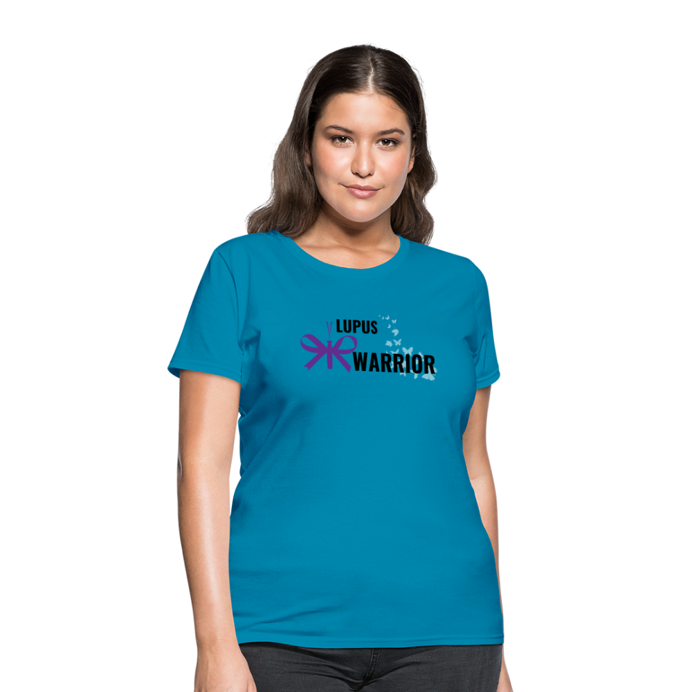 Lupus Warrior Women's T-Shirt - turquoise