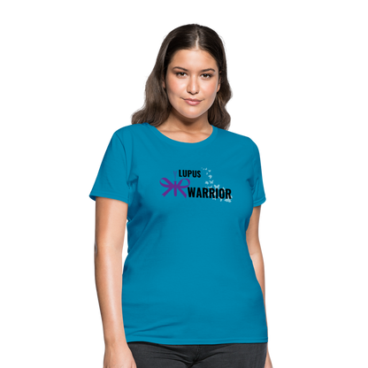 Lupus Warrior Women's T-Shirt - turquoise