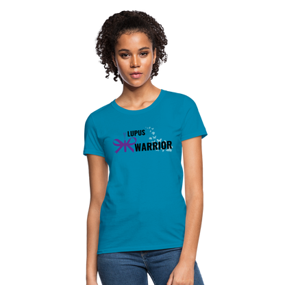 Lupus Warrior Women's T-Shirt - turquoise