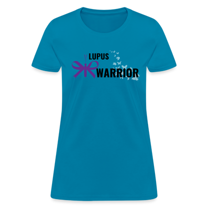 Lupus Warrior Women's T-Shirt - turquoise