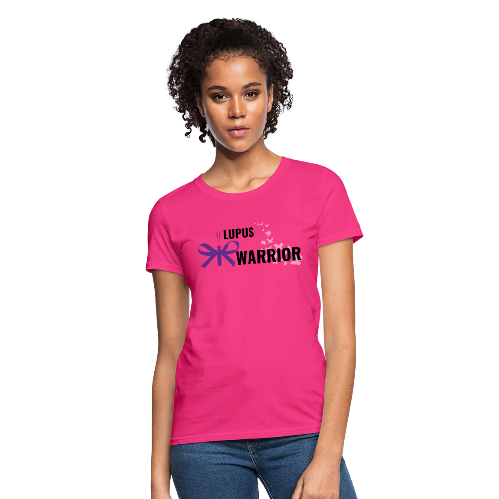 Lupus Warrior Women's T-Shirt - fuchsia