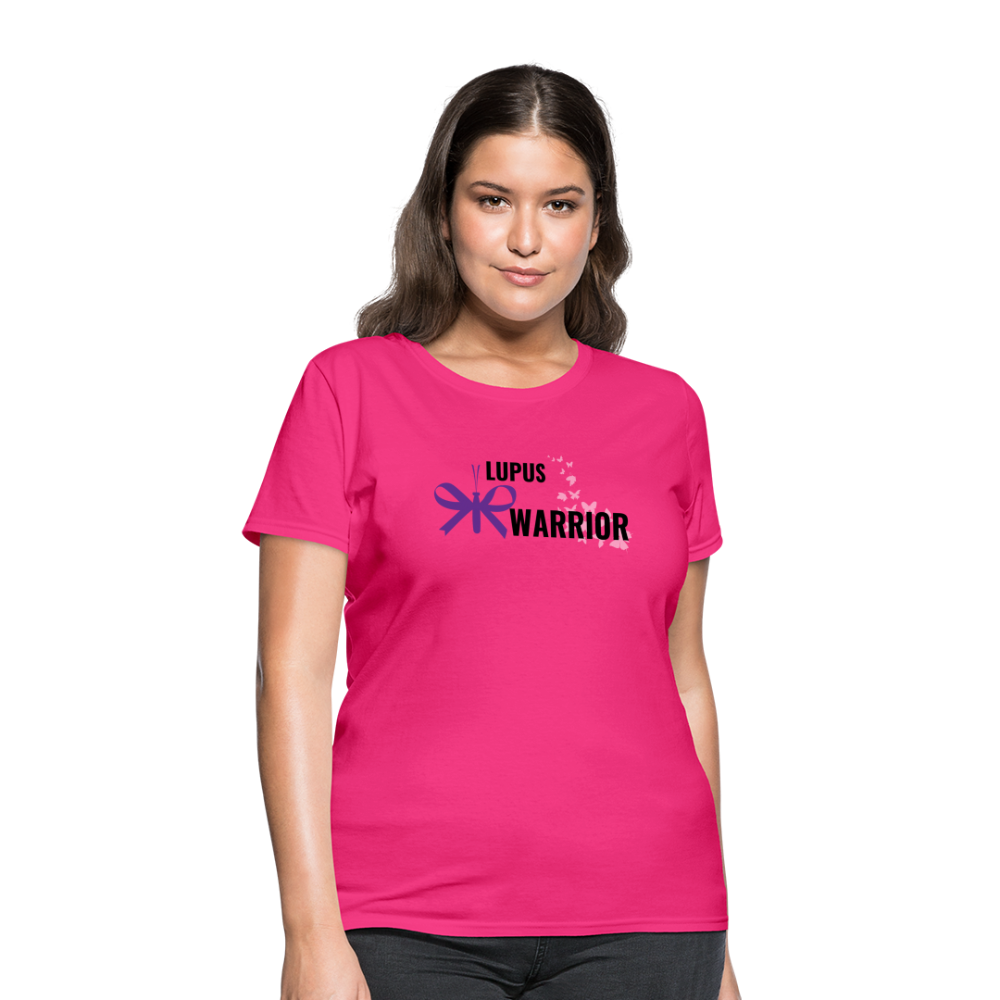 Lupus Warrior Women's T-Shirt - fuchsia