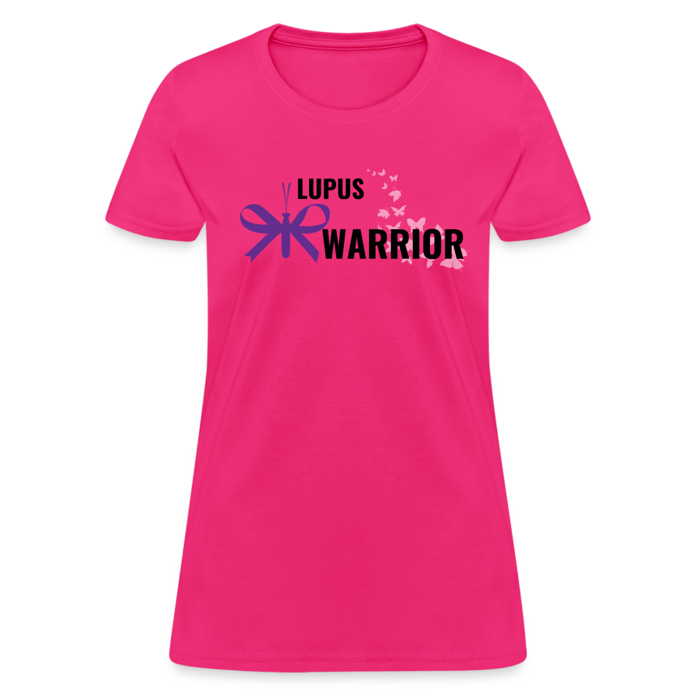 Lupus Warrior Women's T-Shirt - fuchsia