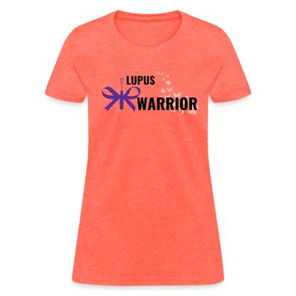 Lupus Warrior Women's T-Shirt - heather coral