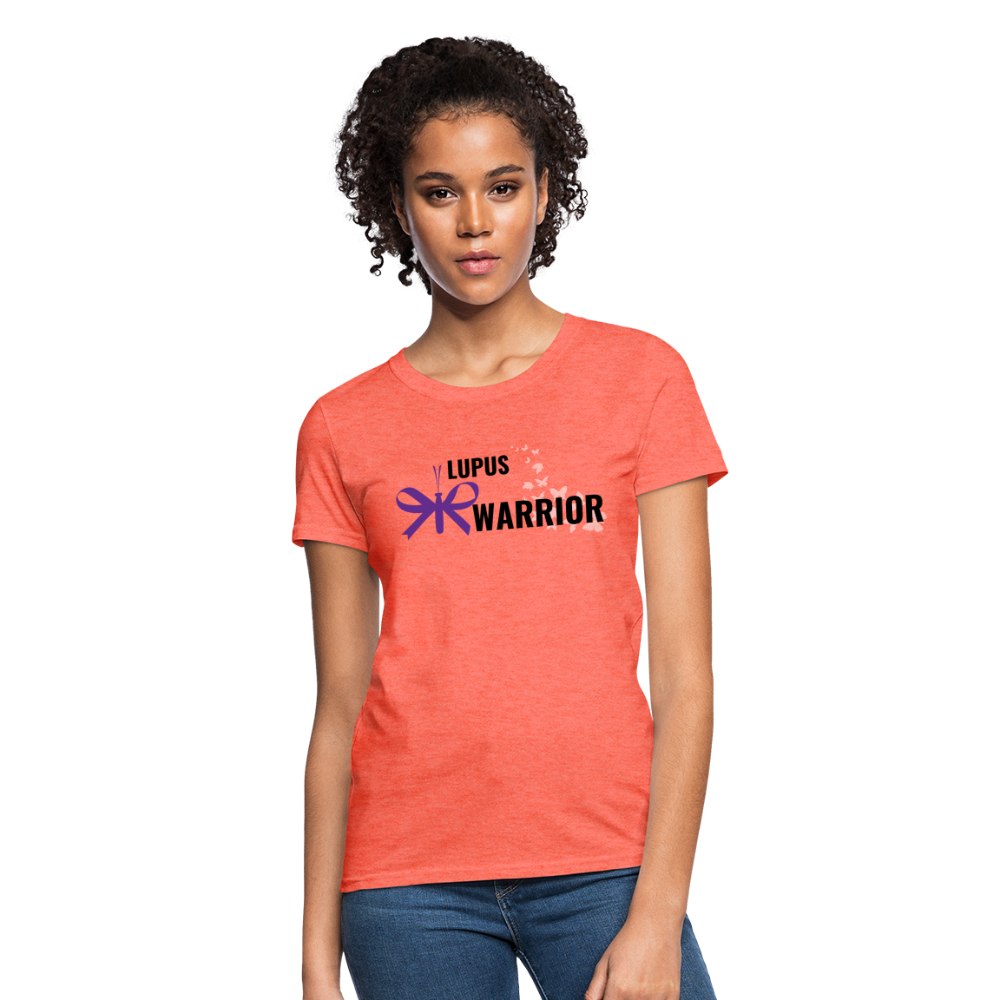 Lupus Warrior Women's T-Shirt - heather coral