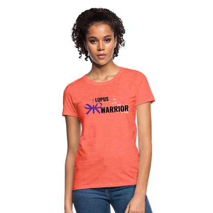 Lupus Warrior Women's T-Shirt - heather coral