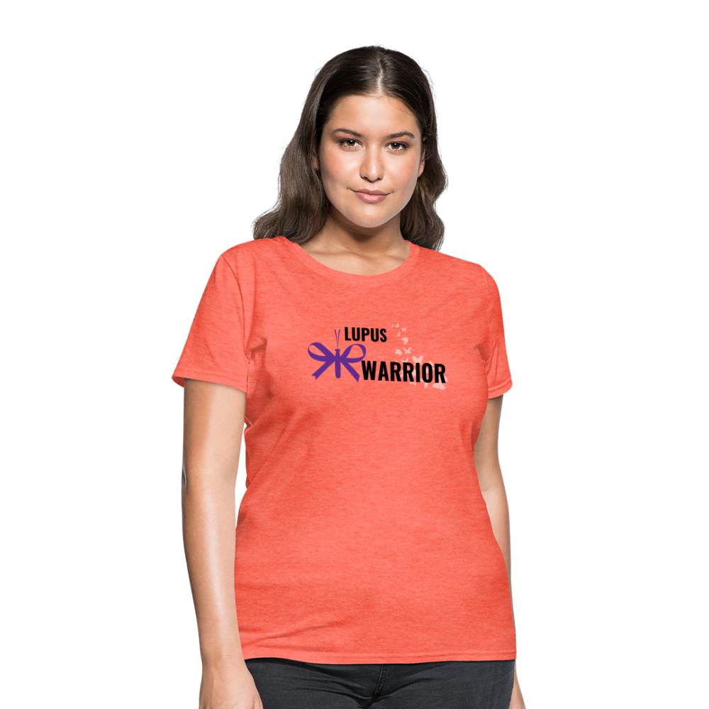 Lupus Warrior Women's T-Shirt - heather coral