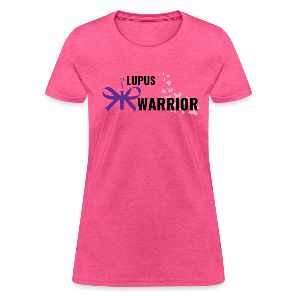 Lupus Warrior Women's T-Shirt - heather pink