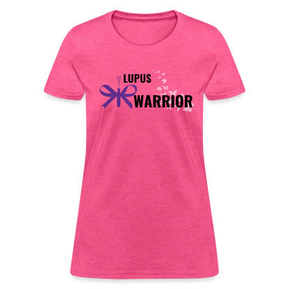 Lupus Warrior Women's T-Shirt - heather pink