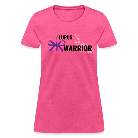 Lupus Warrior Women's T-Shirt - heather pink