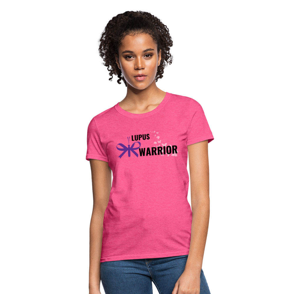 Lupus Warrior Women's T-Shirt - heather pink