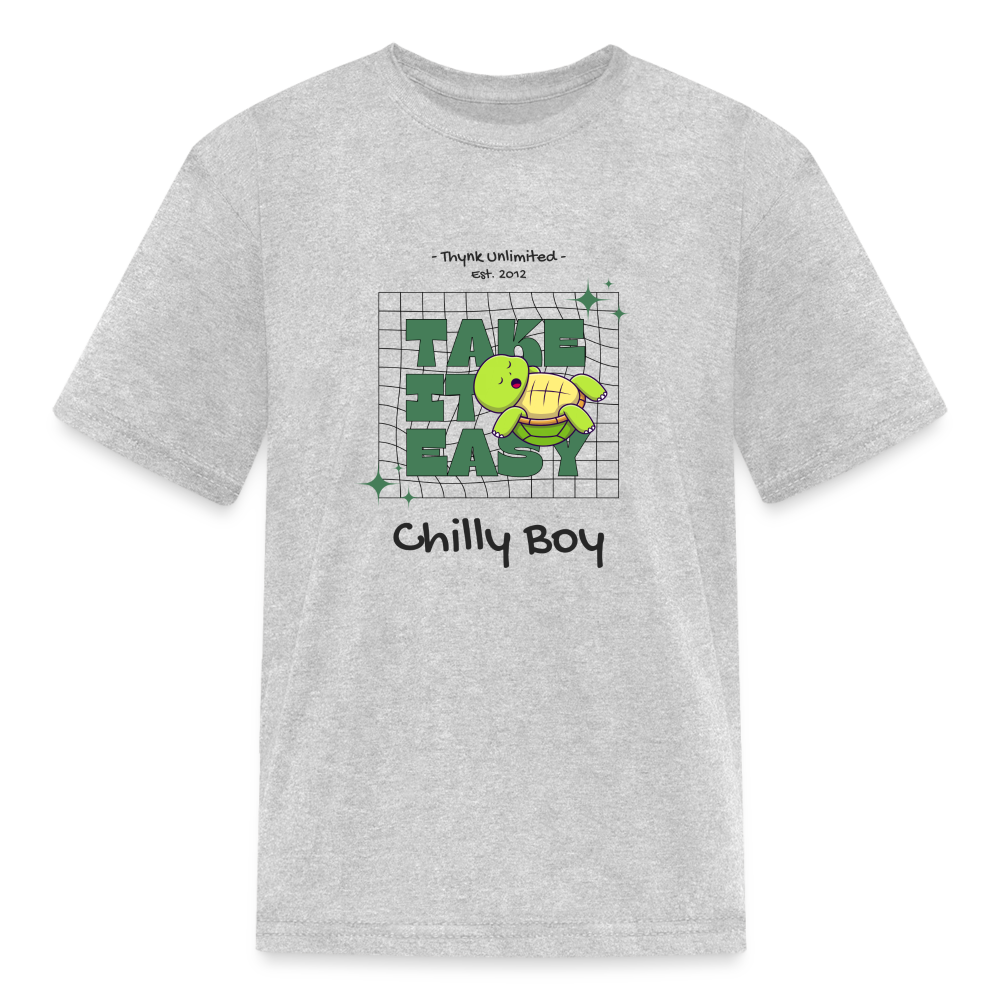 Chilly Boy Kids' T-Shirt - heather gray