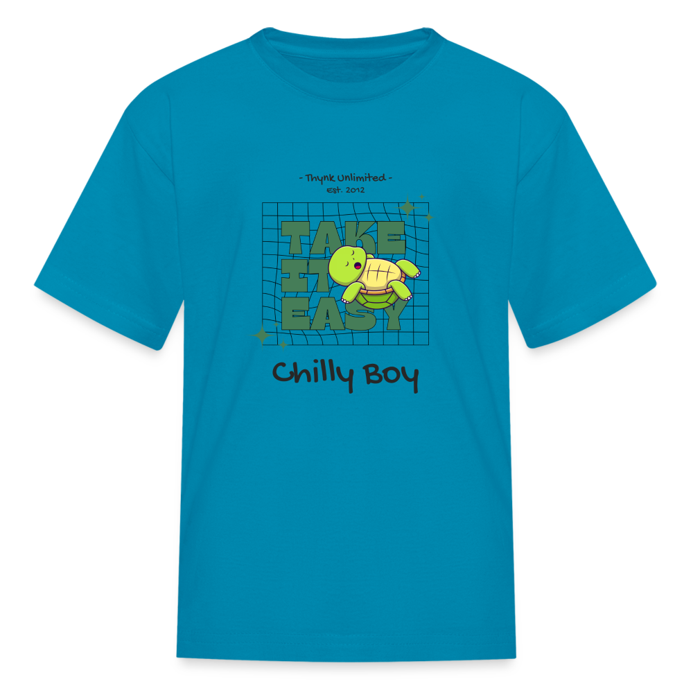 Chilly Boy Kids' T-Shirt - turquoise