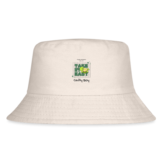 Chilly Boy Kid's Bucket Hat - Natural