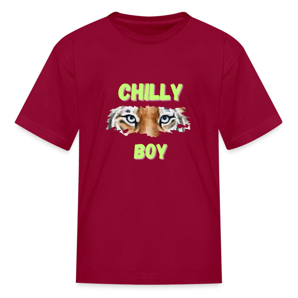 Chilly Boy Kids' T-Shirt - dark red