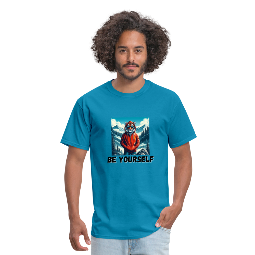 CHILLY BOY MEN CLASSIC TSHIRT - turquoise