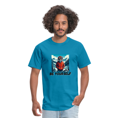 CHILLY BOY MEN CLASSIC TSHIRT - turquoise