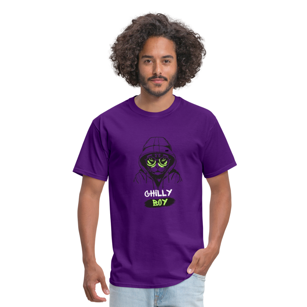 Chilly Boy Men Classic T-Shirt - purple