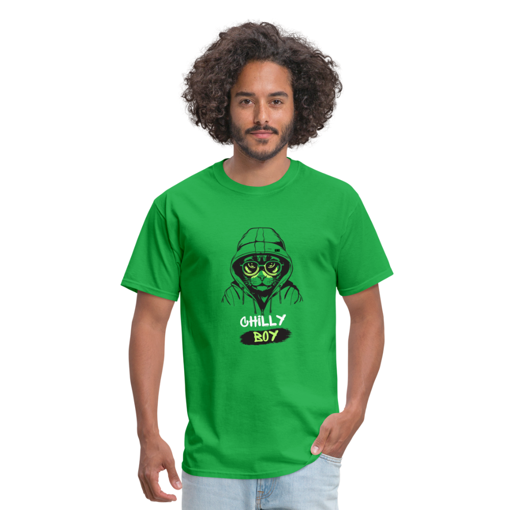 Chilly Boy Men Classic T-Shirt - bright green