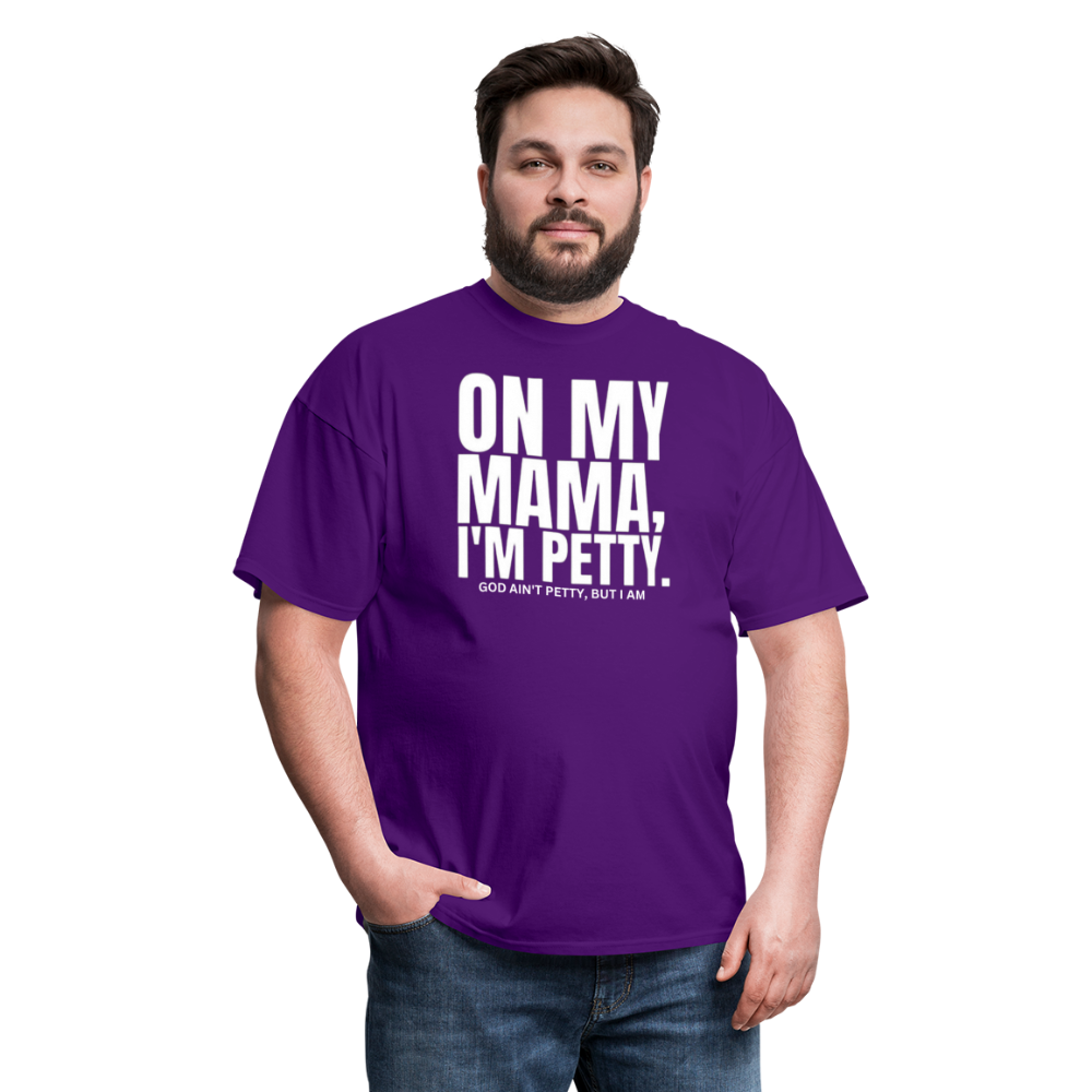 ON MY MAMA Unisex Classic T-Shirt - purple