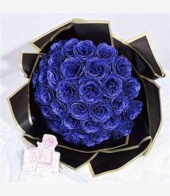 Artificial Glitter Roses
