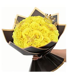 Artificial Glitter Roses