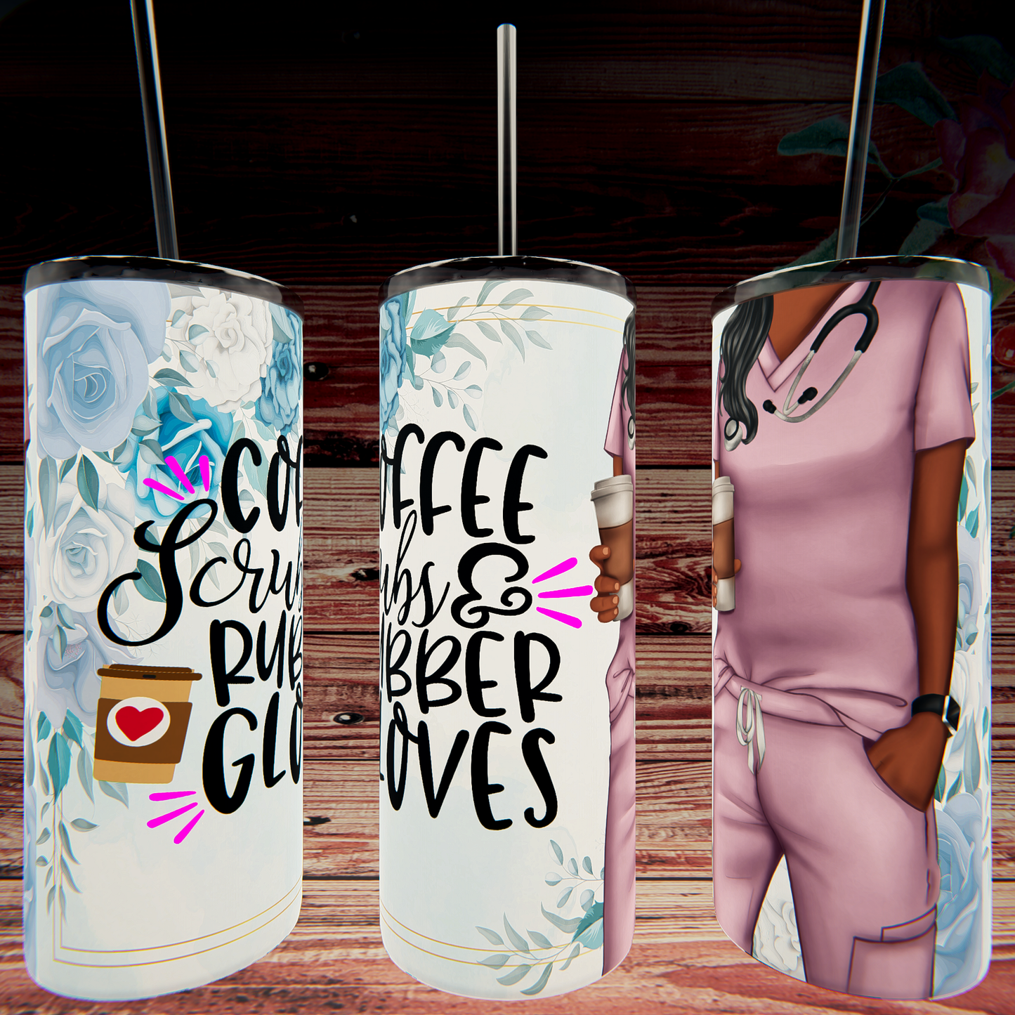 Coffee Scrubs and Rubber Gloves