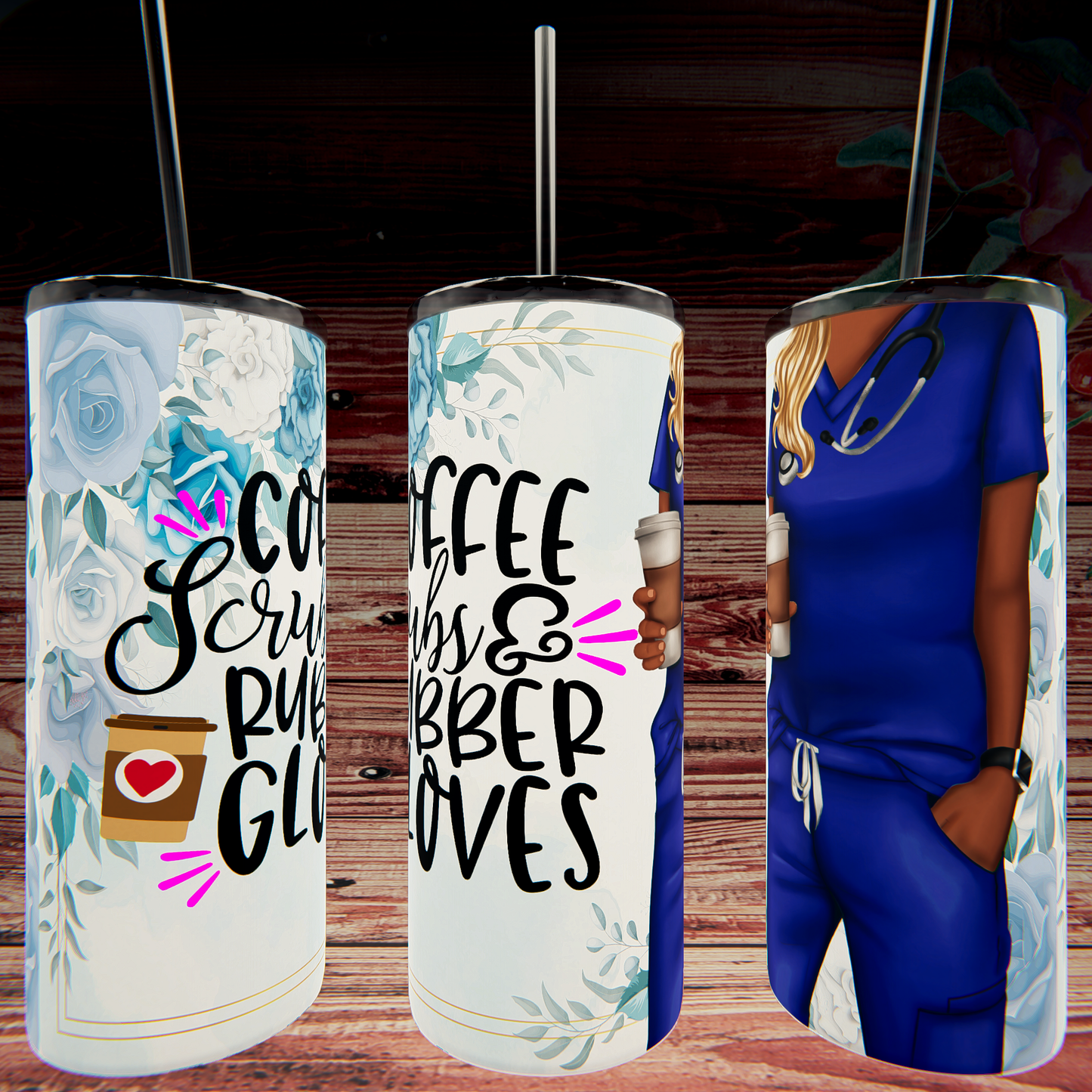 Coffee Scrubs and Rubber Gloves