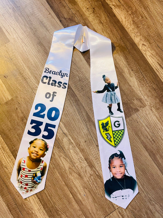 Custom Graduation Stole