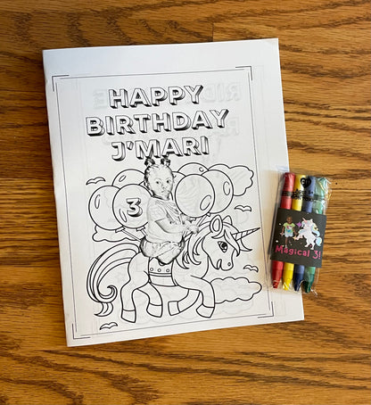 Custom Coloring Book