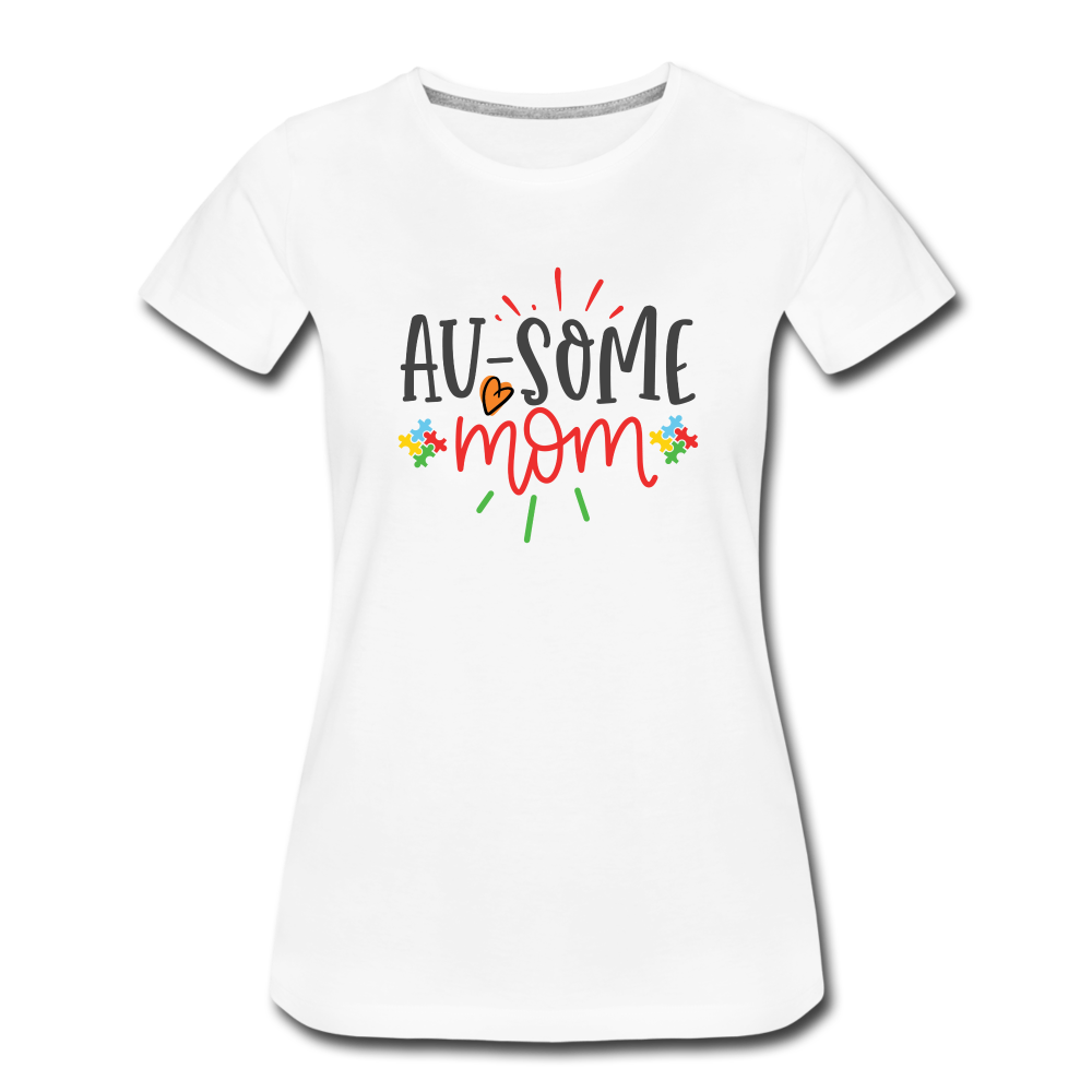 Awesome Mom Women’s T-Shirt - white