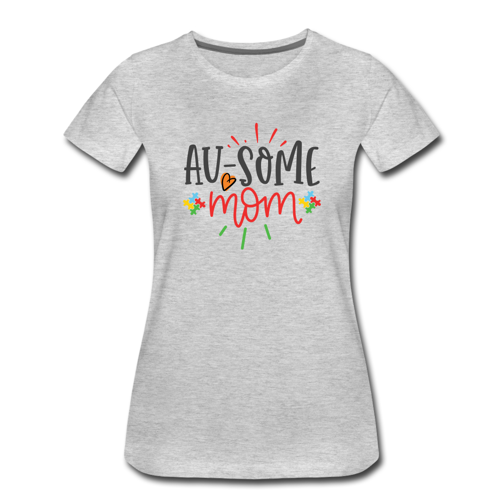 Awesome Mom Women’s T-Shirt - heather gray