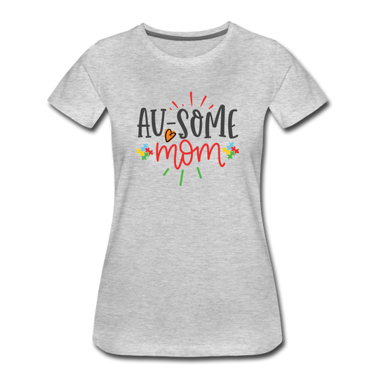 Awesome Mom Women’s T-Shirt - heather gray