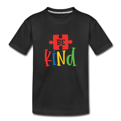 Be Kind Kids' T-Shirt - black