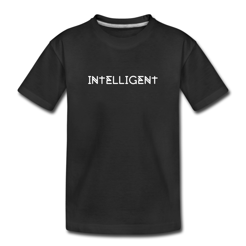 INTELLIGENT Toddler Premium T-Shirt - black