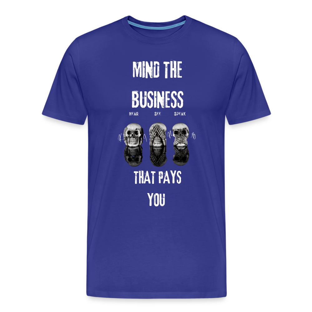 Block the Noise Men's Premium T-Shirt - royal blue