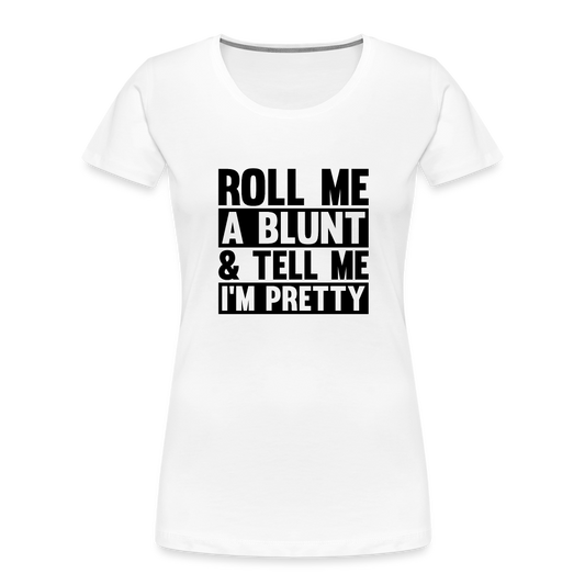 I'm Pretty Women’s Premium Organic T-Shirt - white